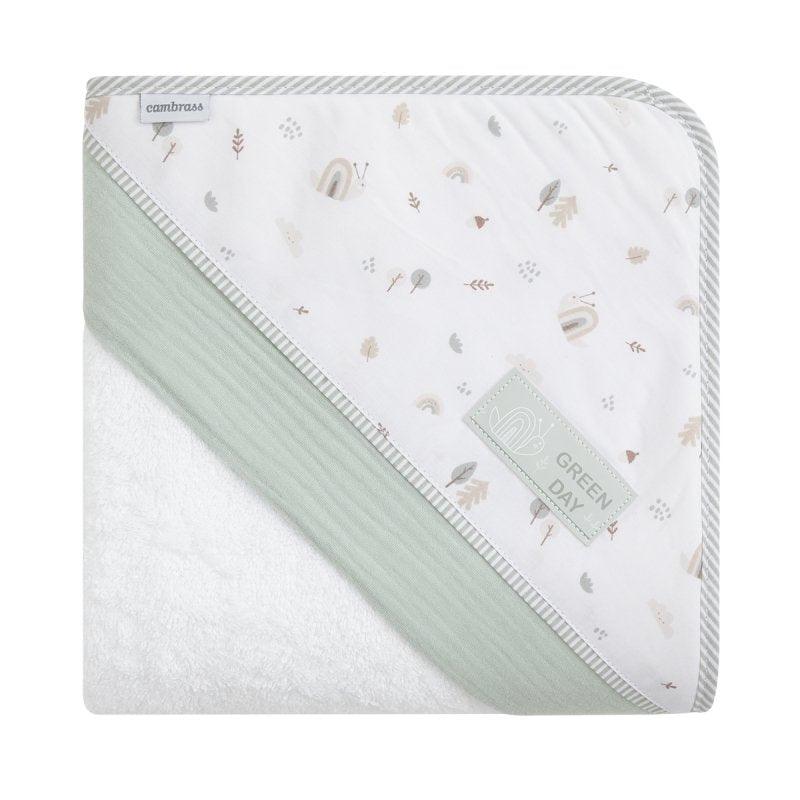 Capa baño Bebé Greeny Verde Cambrass - Nanetes #