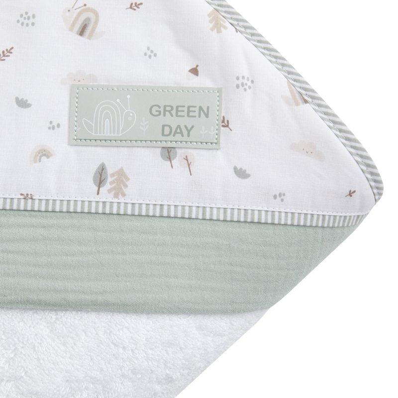 Capa baño Bebé Greeny Verde Cambrass - Nanetes #