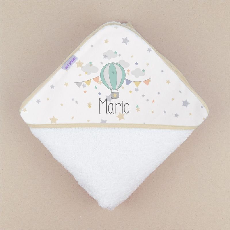 Capa de Baño Bebé Globo - Nanetes