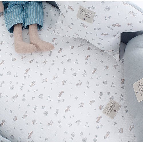 Colcha capazo Reversible Lucca Uzturre - Nanetes