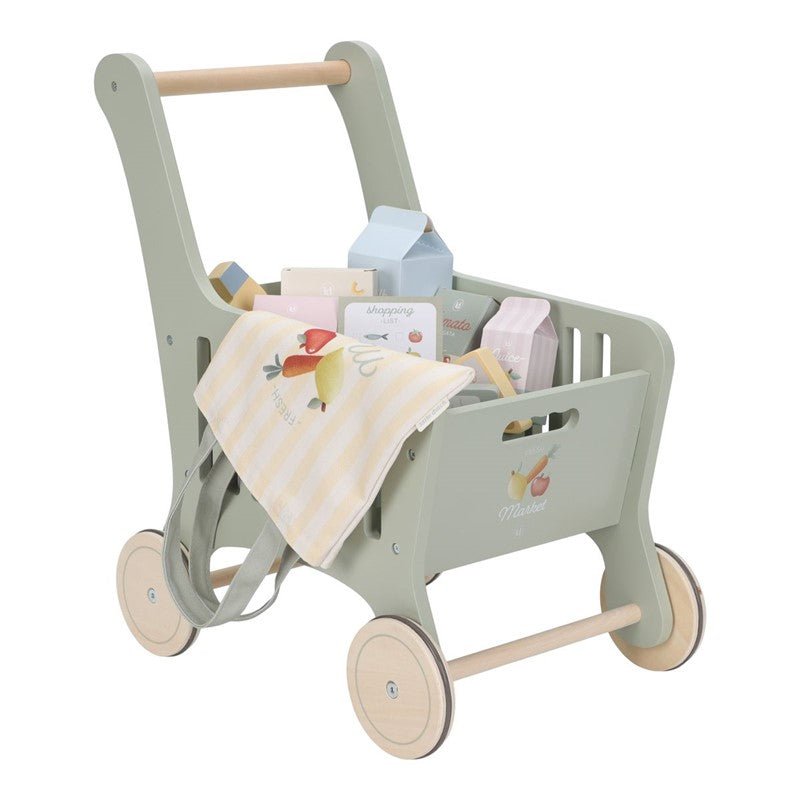 Carrito Compra Madera Little Duch - Nanetes