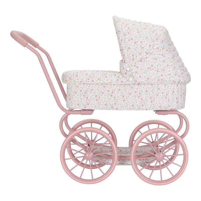 Carrito muñecas Metal Flores Rosa Little Duch - Nanetes