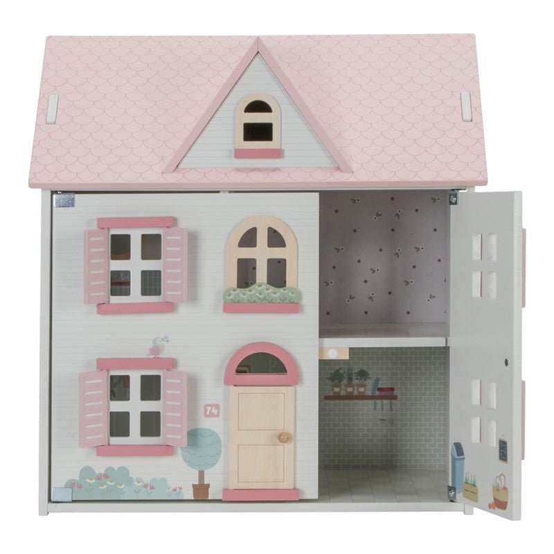 Casita Muñecas Madera Rosa Little Duch - Nanetes