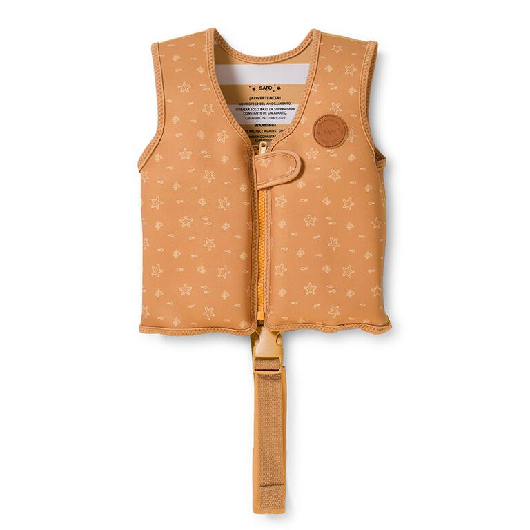 Chaleco Flotador Aprendizaje 3 - 6 años Naranja Saro - Nanetes