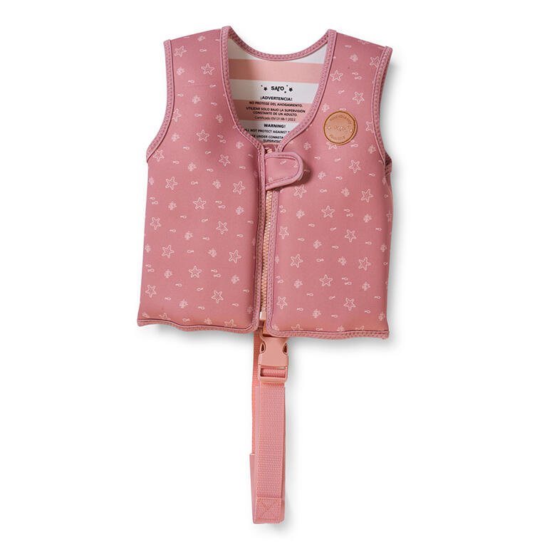 Chaleco Flotador Aprendizaje 3 - 6 años Rosa Saro - Nanetes