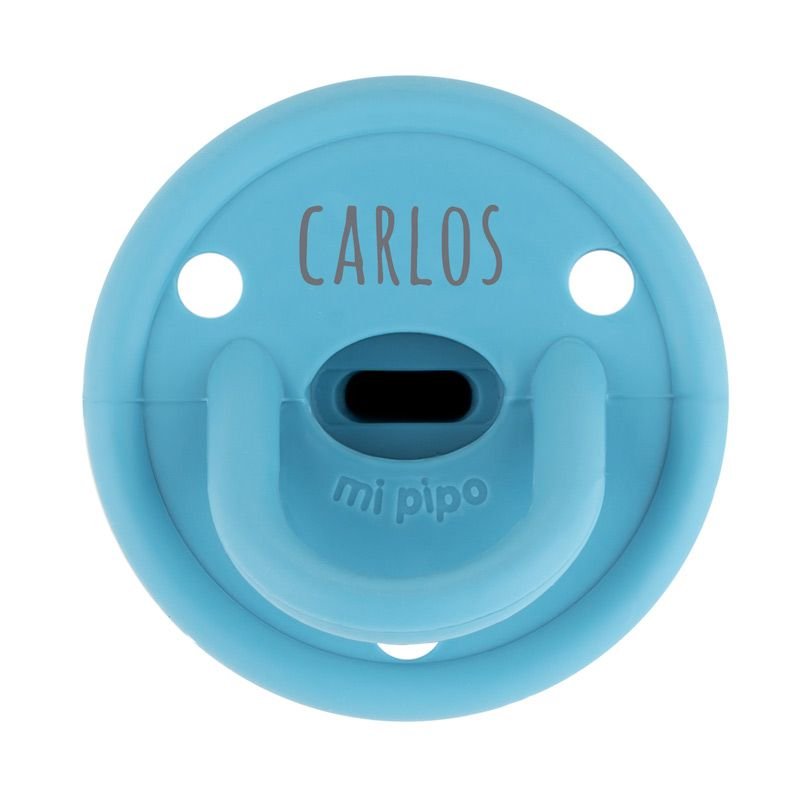 Chupete Personalizado Gummy Azul Dark - Nanetes