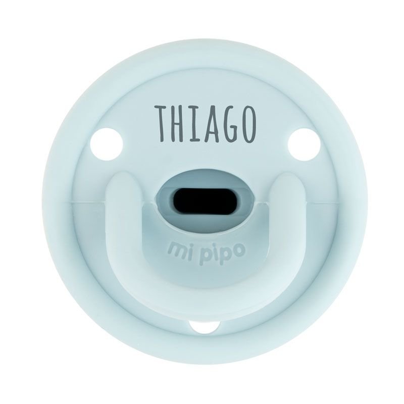 Chupete Personalizado Gummy Azul Soft - Nanetes