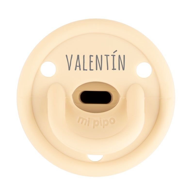 Chupete Personalizado Gummy Beige - Nanetes