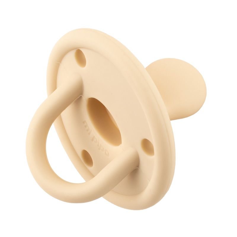 Chupete y Chupetero Arco Iris Beige - Nanetes