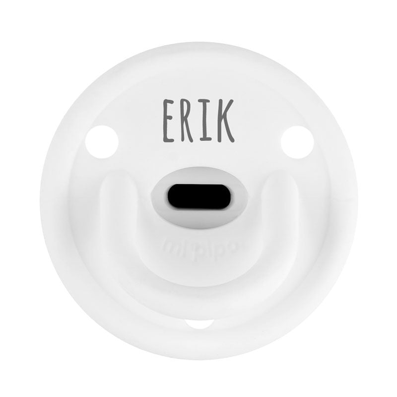 Chupete Personalizado Gummy Blanco - Nanetes