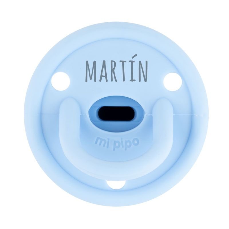 Chupete Personalizado Gummy Celeste - Nanetes