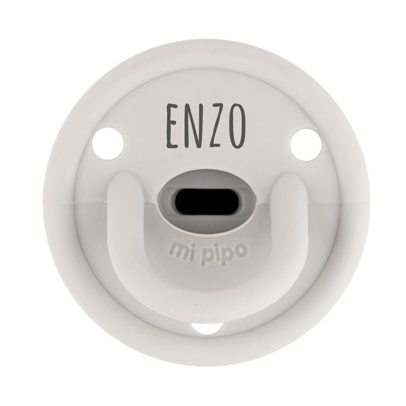 Chupete Personalizado Gummy Gris - Nanetes