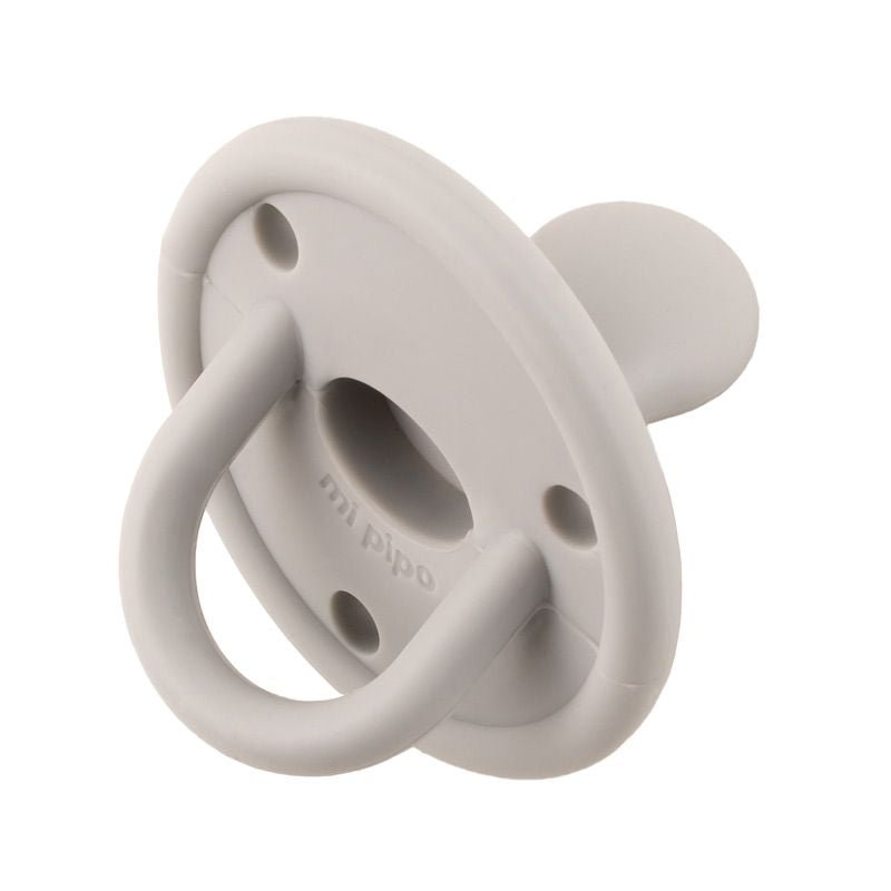 Chupete y Chupetero Personalizados Globo gris - Nanetes