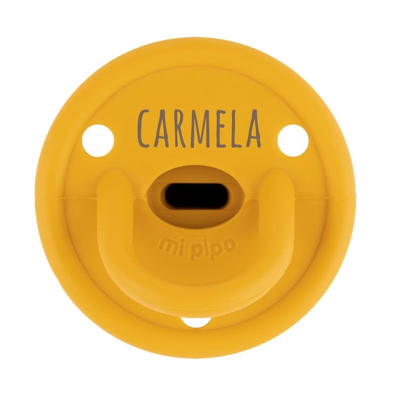 Chupete Personalizado Gummy Mostaza - Nanetes