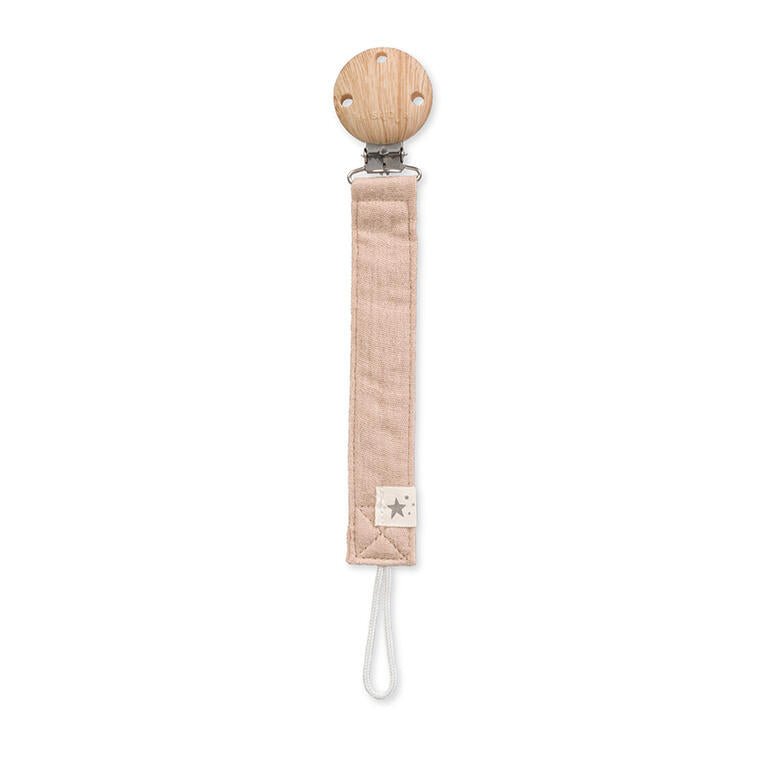 Chupetero Tela Beige Saro - Nanetes