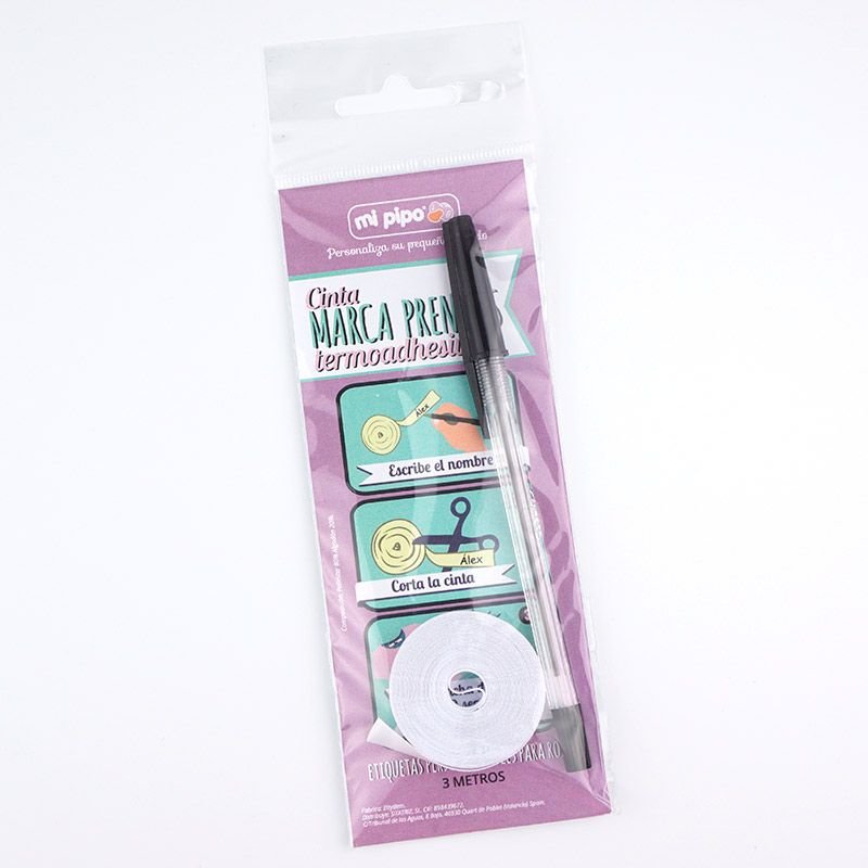 Rollo Cinta Marca Prendas Blanco - Nanetes