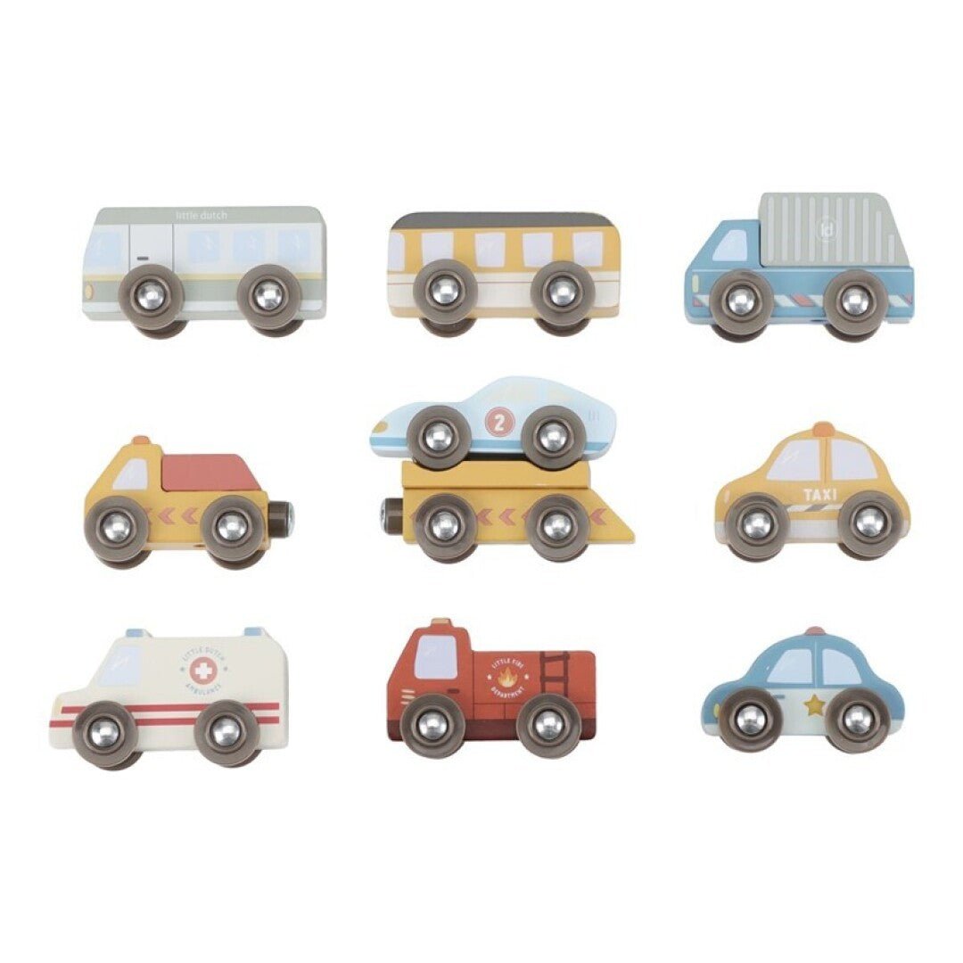 Coches de madera juguete Little Duch - Nanetes