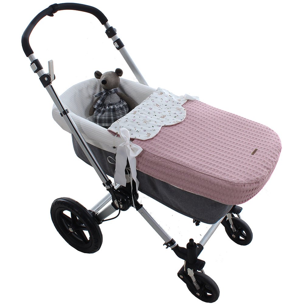 Colcha capazo Reversible Bambi Uzturre - Nanetes