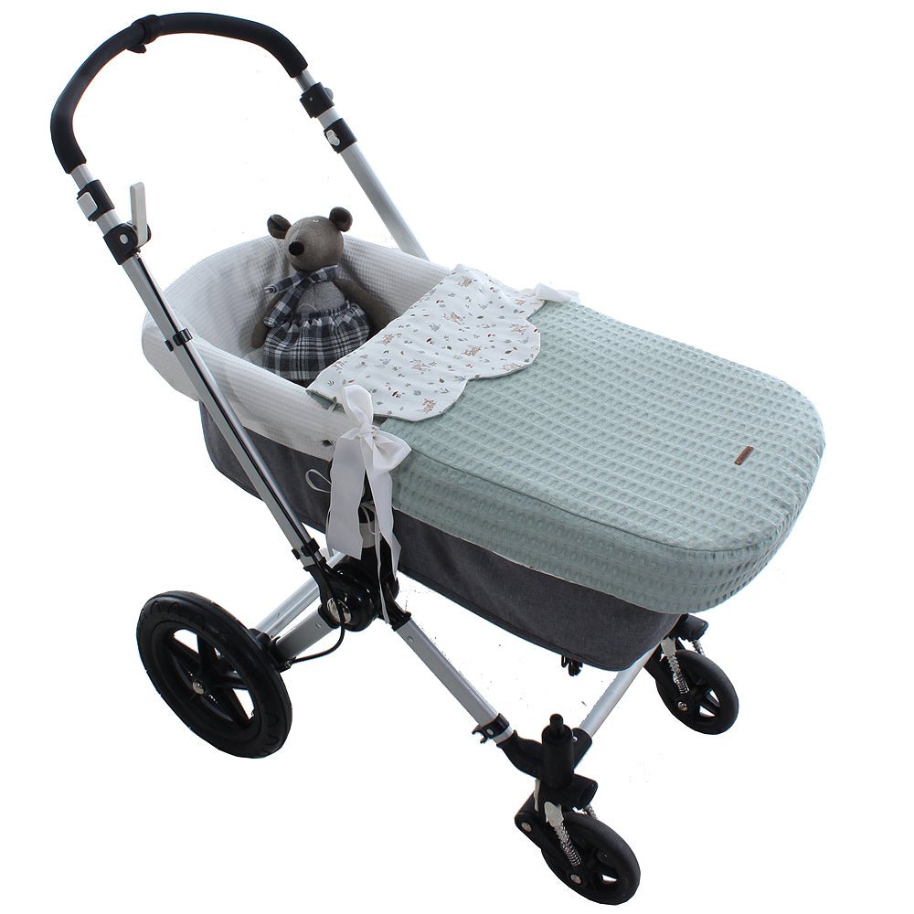 Colcha capazo Reversible Bambi Uzturre - Nanetes