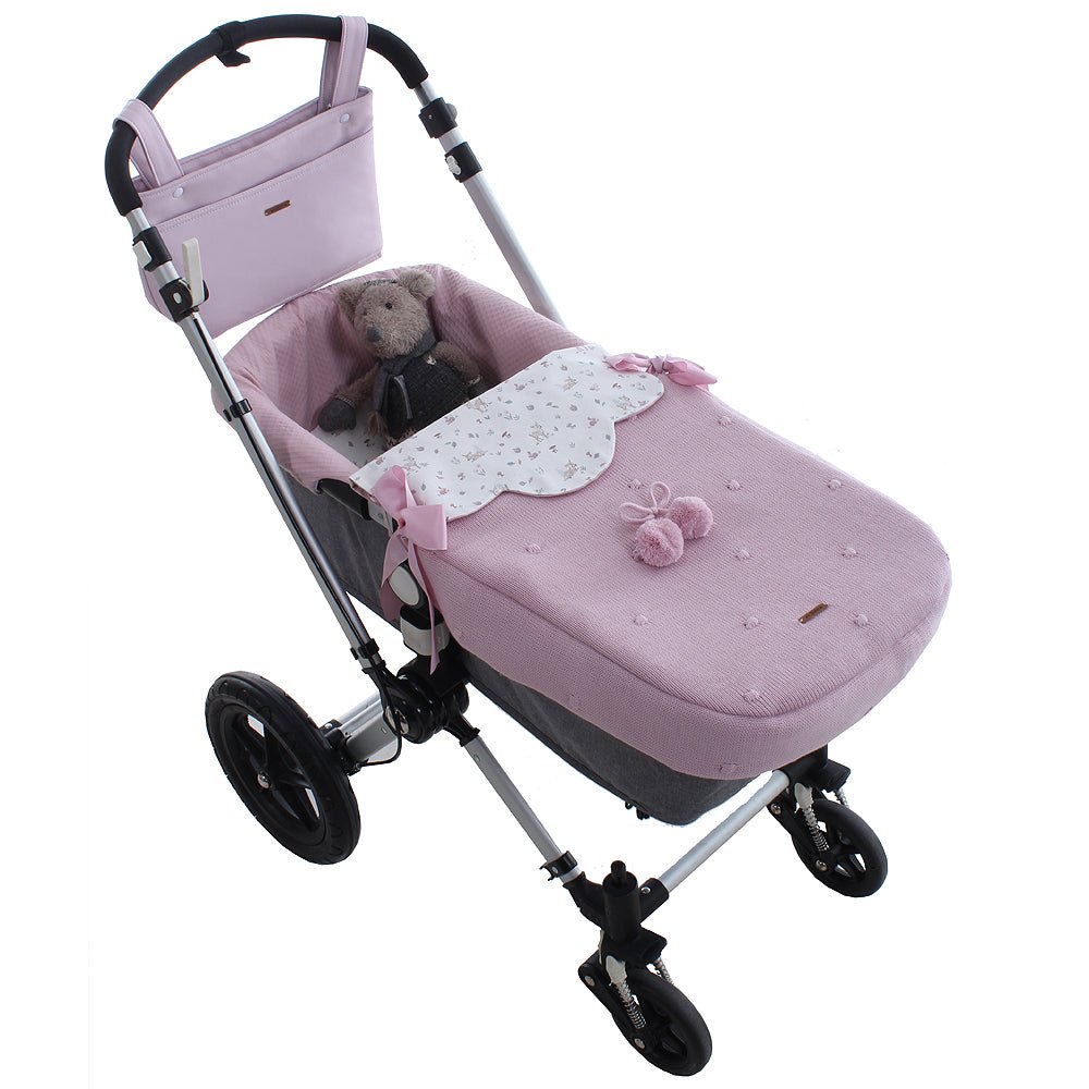 Colcha capazo Invierno Bambi Punto Uzturre - Nanetes