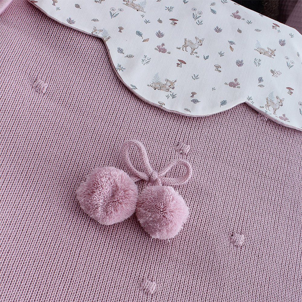 Colcha capazo Invierno Bambi Punto Uzturre - Nanetes