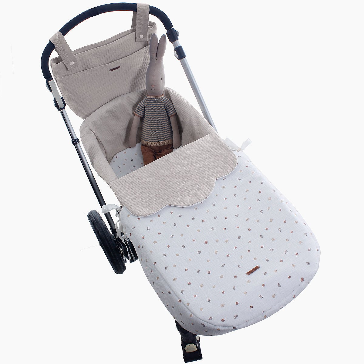 Colcha capazo Reversible Petra Uzturre - Nanetes