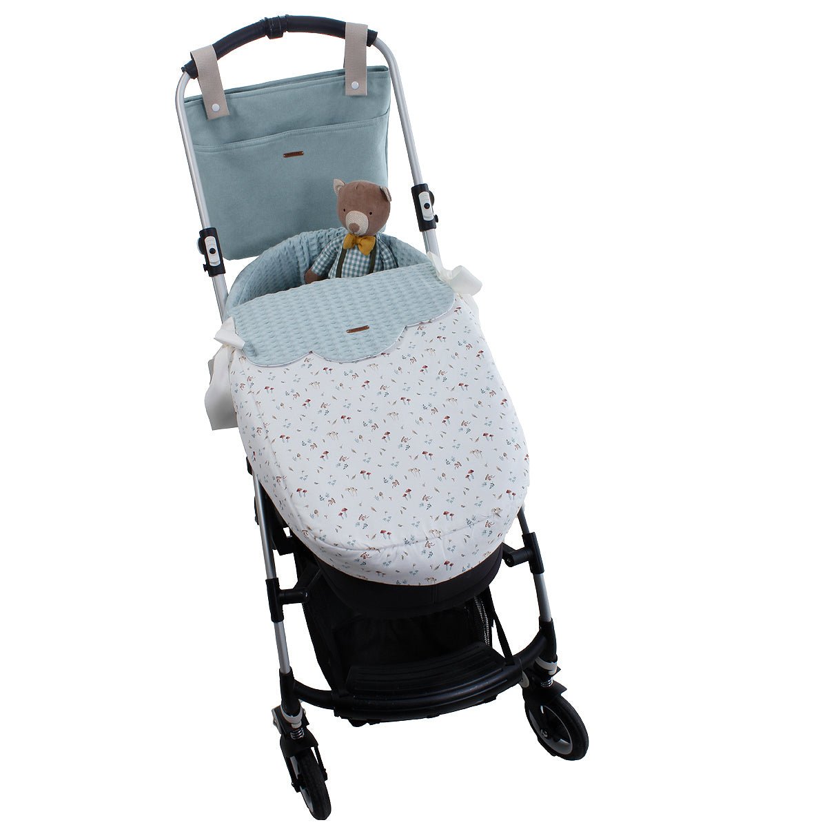 Colcha capazo Reversible Tasia Uzturre - Nanetes