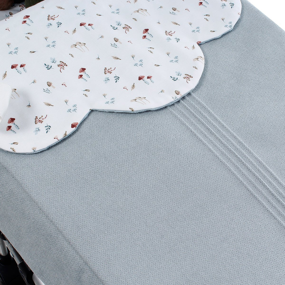 Colcha capazo Reversible Tasia Uzturre - Nanetes