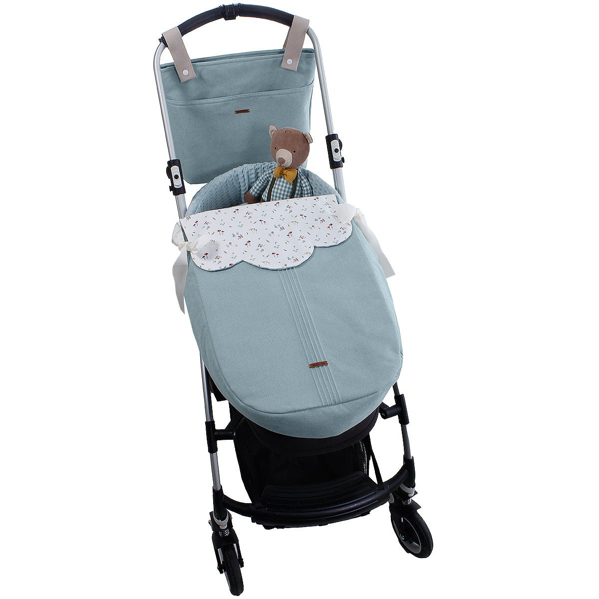 Colcha capazo Reversible Tasia Uzturre - Nanetes