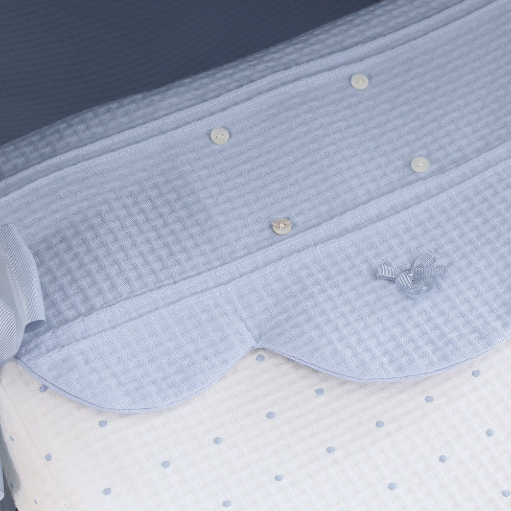 Colcha capazo Reversible Dots Uzturre - Nanetes