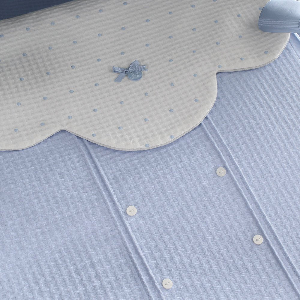 Colcha capazo Reversible Dots Uzturre - Nanetes