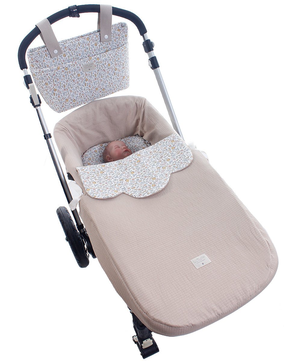 Colcha capazo verano Marga Uzturre - Nanetes