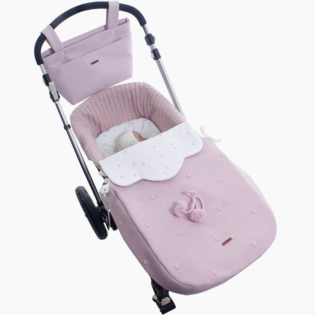 Colcha capazo Invierno Clea Punto Uzturre - Nanetes