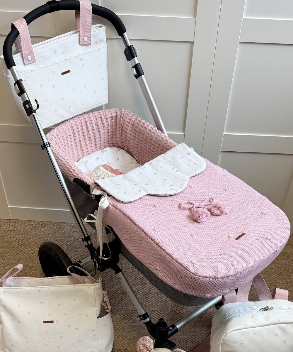 Colcha capazo Invierno Clea Punto Uzturre - Nanetes