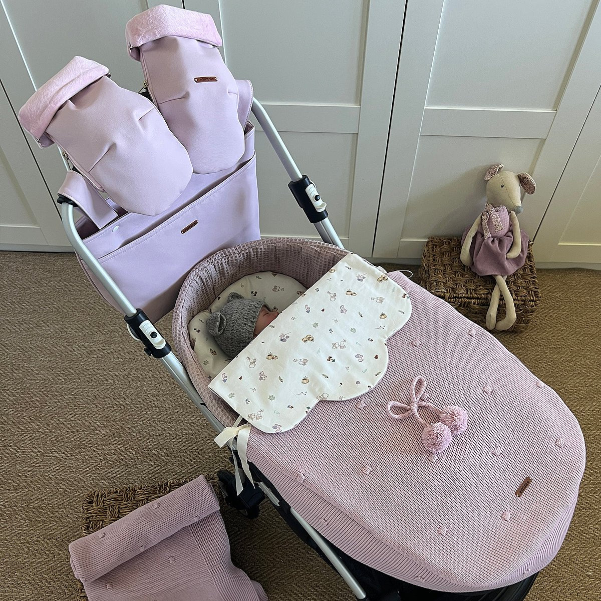 Colcha capazo invierno Benjamin Uzturre - Nanetes