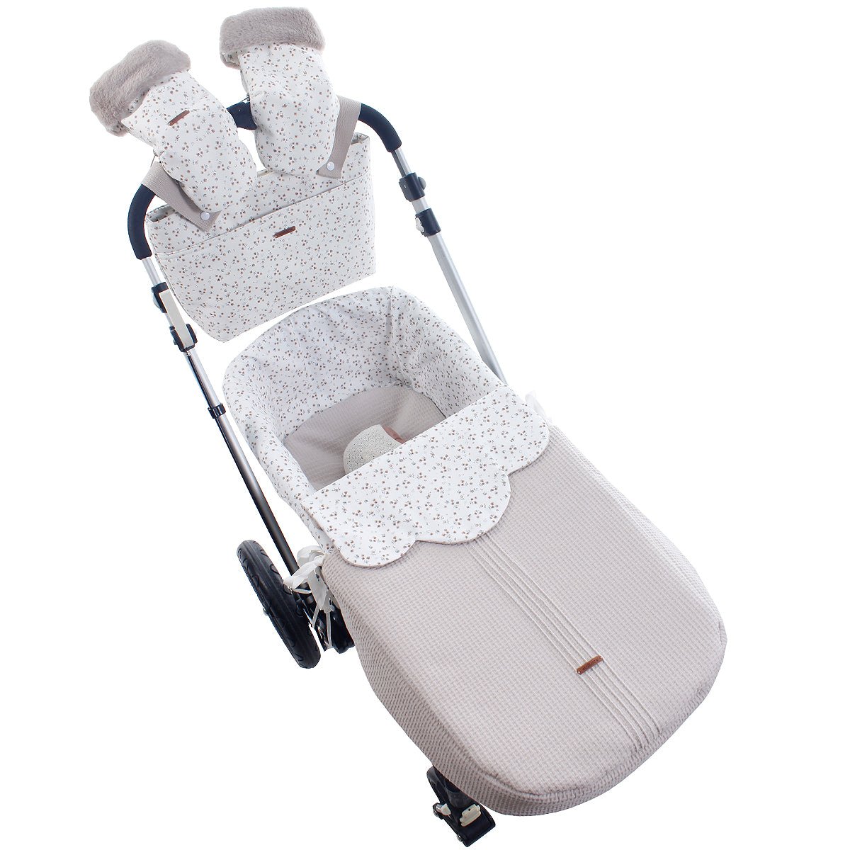 Colcha capazo Invierno Polipiel Inés Uzturre - Nanetes