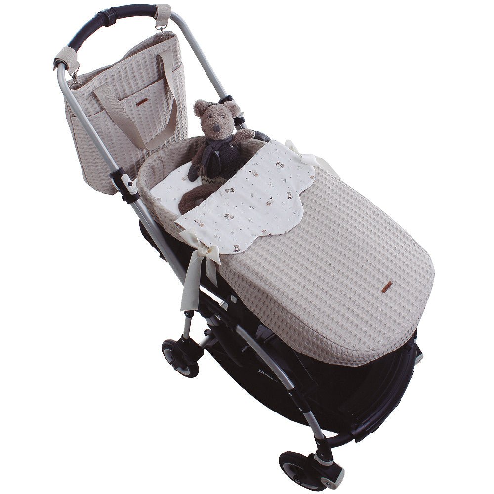 Colcha capazo reversible Gaspar Uzturre - Nanetes