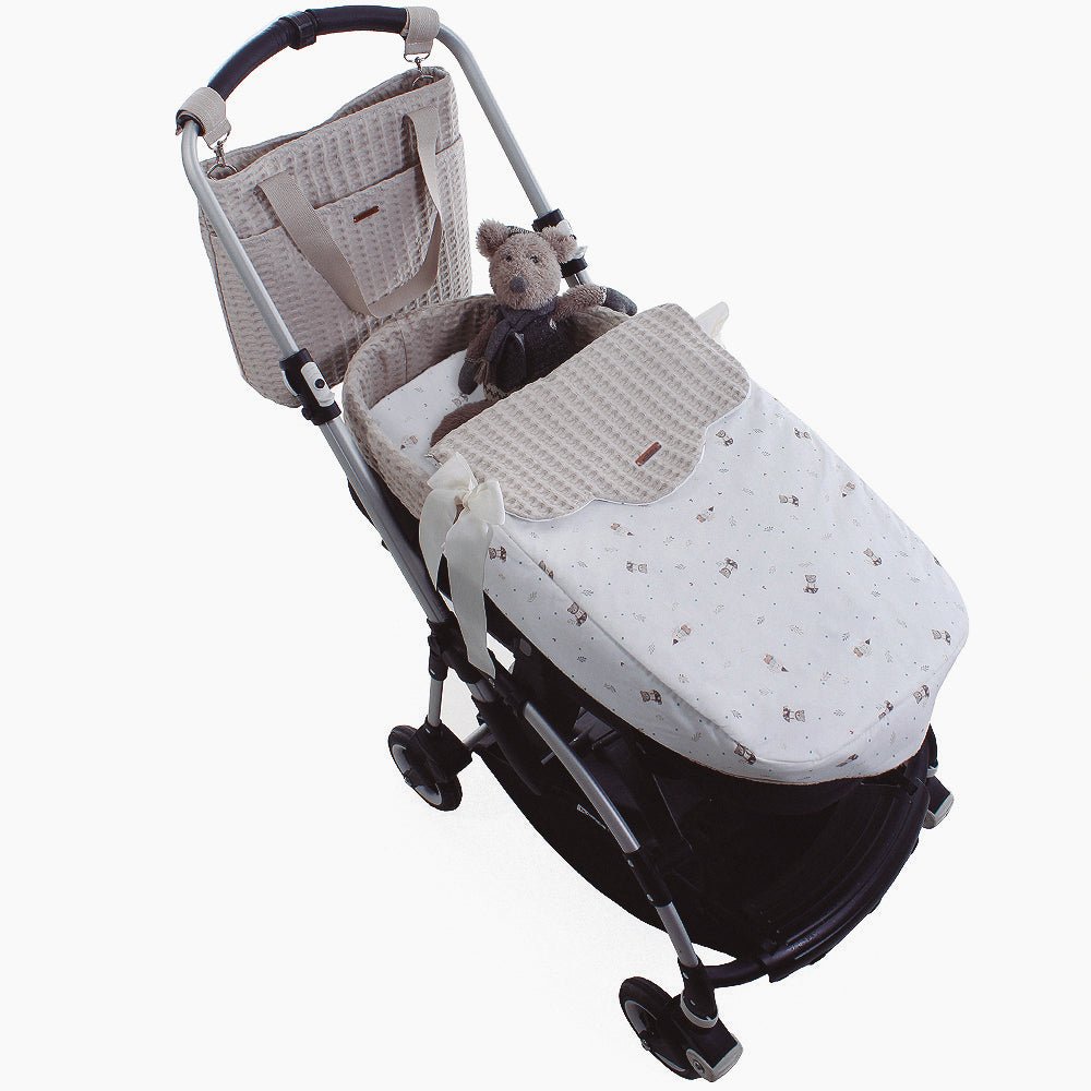 Colcha capazo reversible Gaspar Uzturre - Nanetes