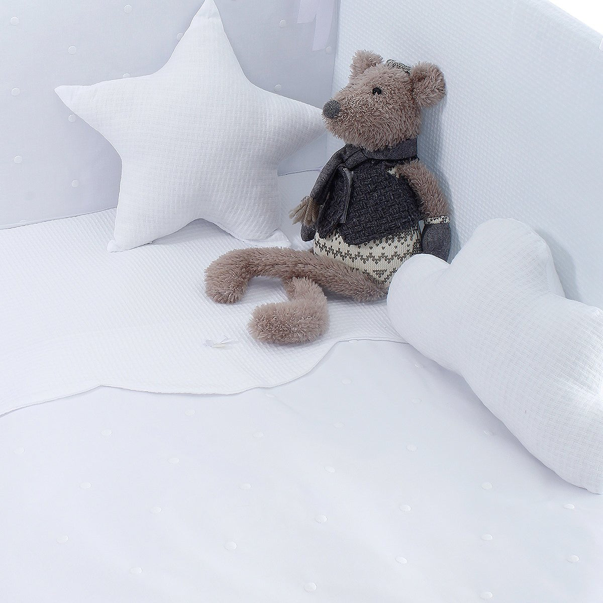 Colcha+ Protector cuna Adriana Uzturre - Nanetes