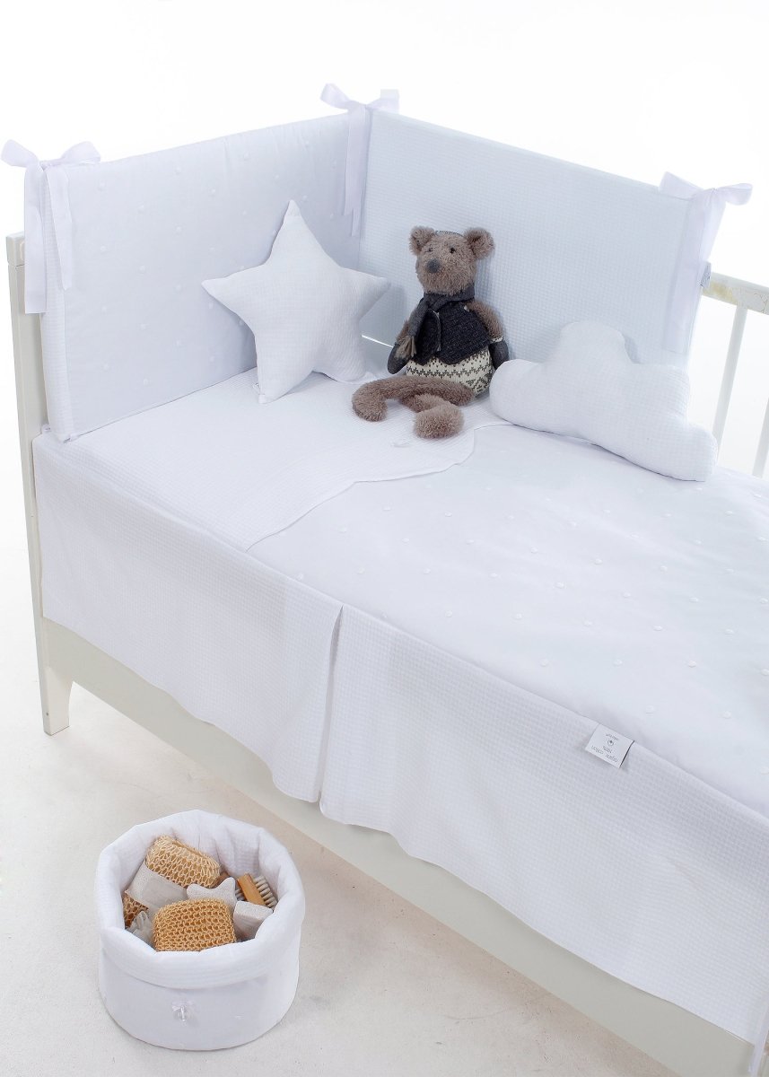 Colcha+ Protector cuna Adriana Uzturre - Nanetes