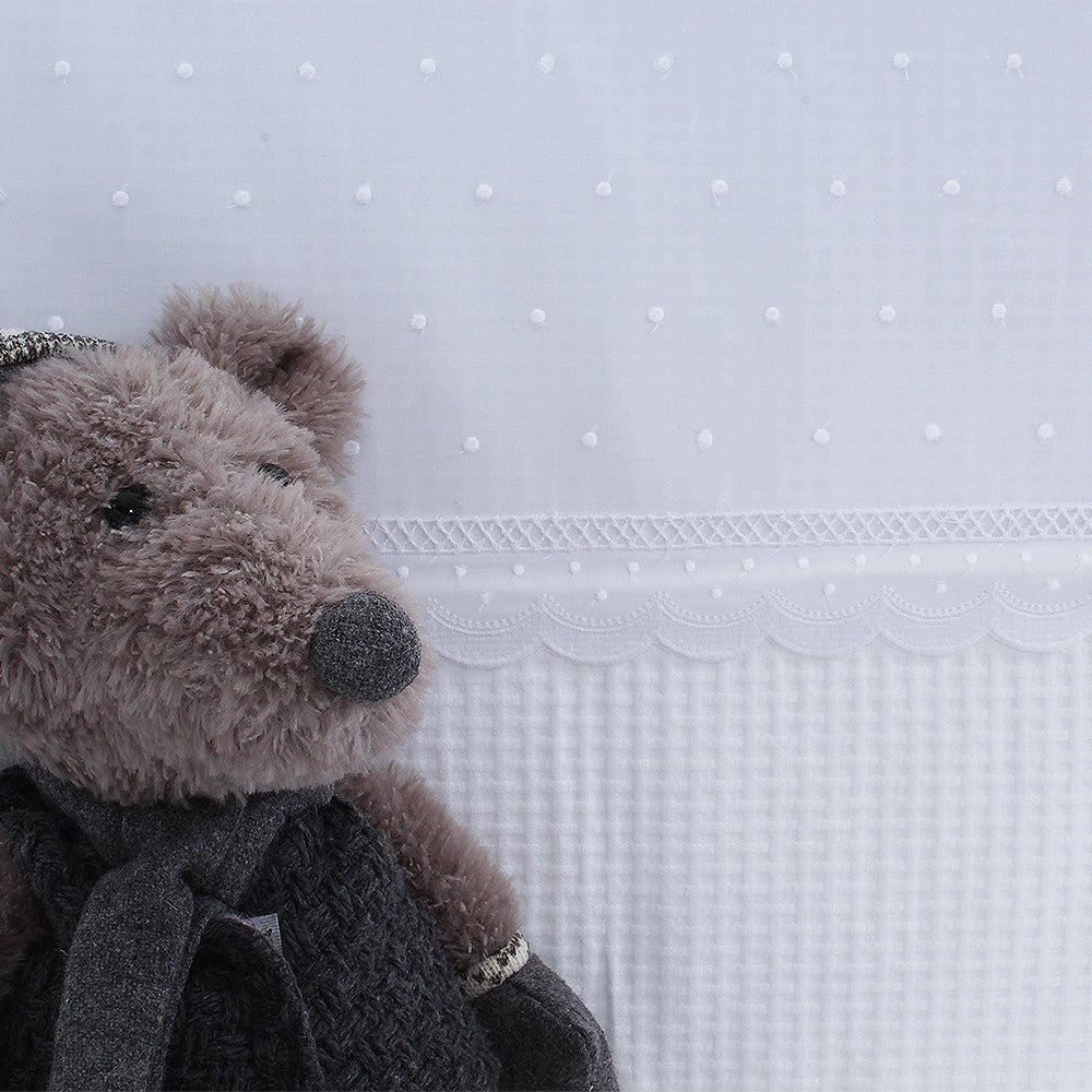 Colcha+ Protector cuna Lucia Uzturre - Nanetes