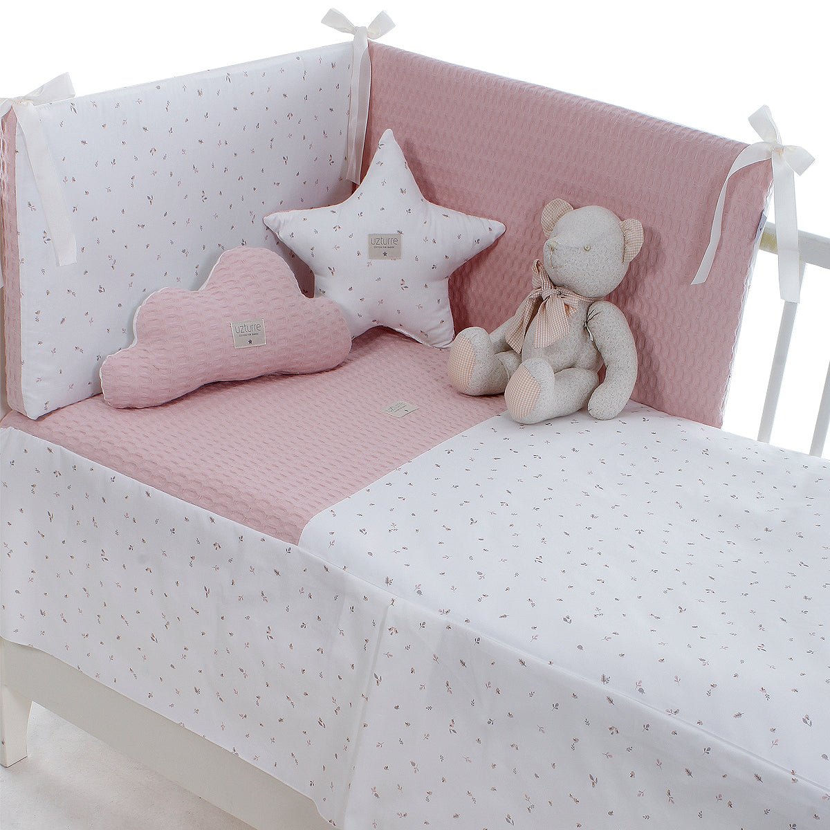 Colcha+ Protector cuna Renata Uzturre - Nanetes