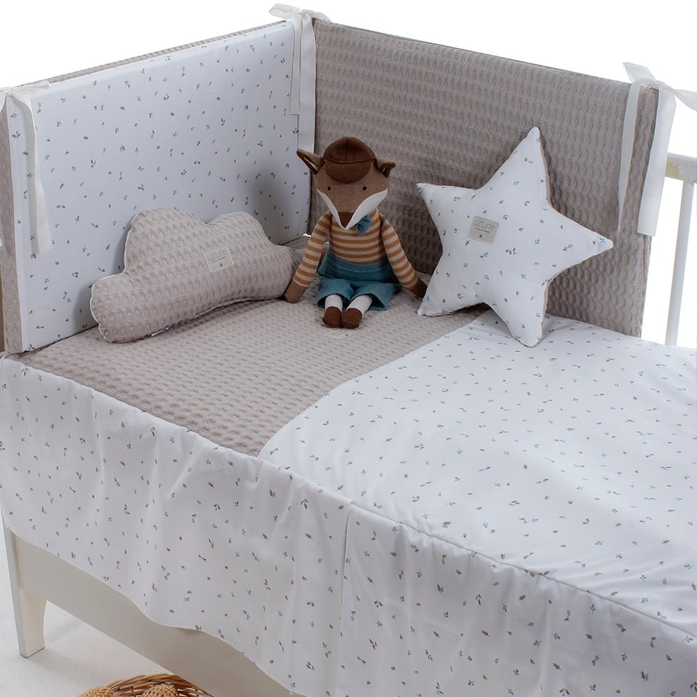 Colcha+ Protector cuna Renata Uzturre - Nanetes