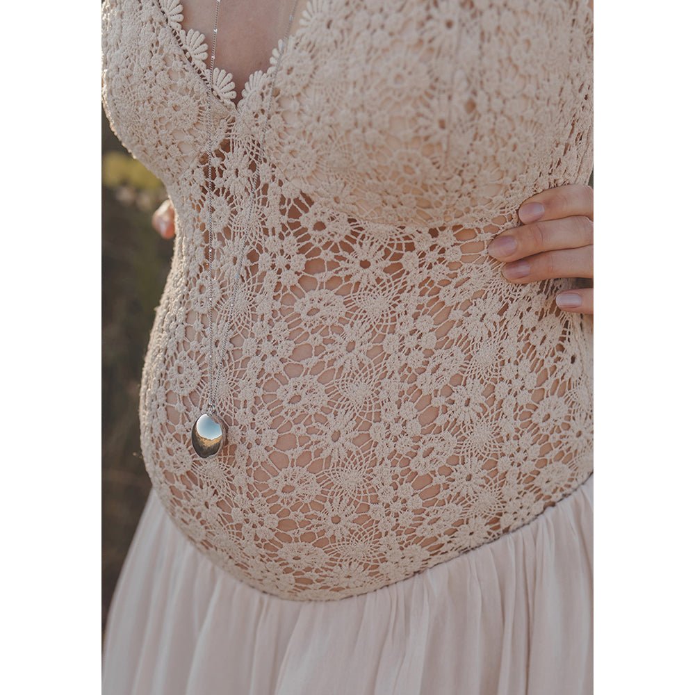 Llamador de ángel Nina plateado Nanetes - Nanetes