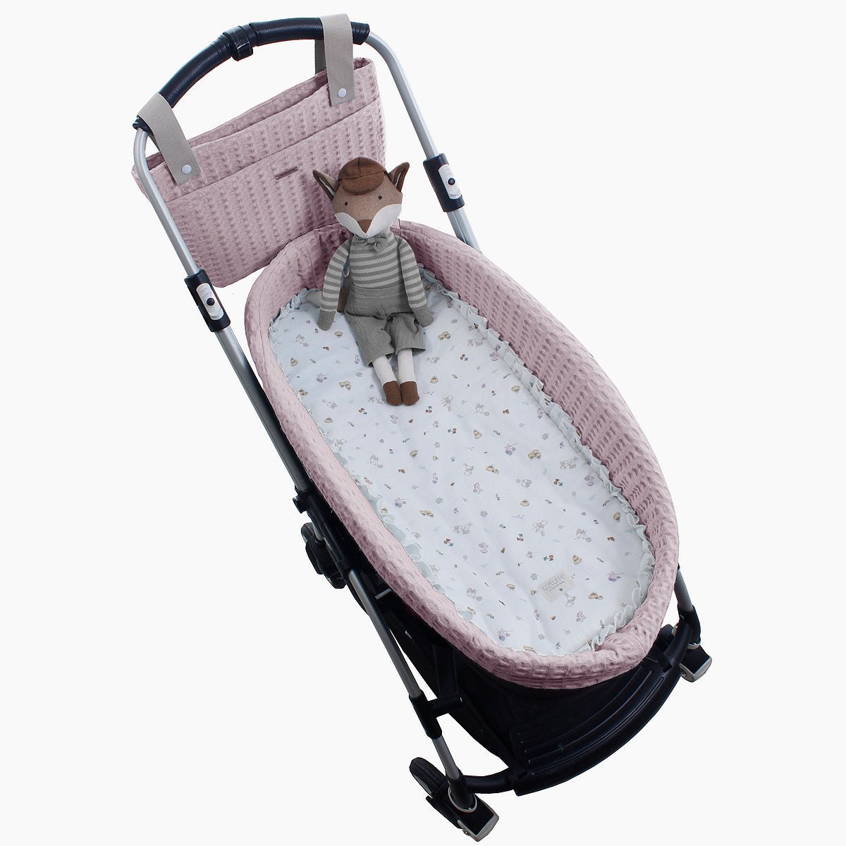 Colchoneta capazo+muselina Benjamin Uzturre - Nanetes