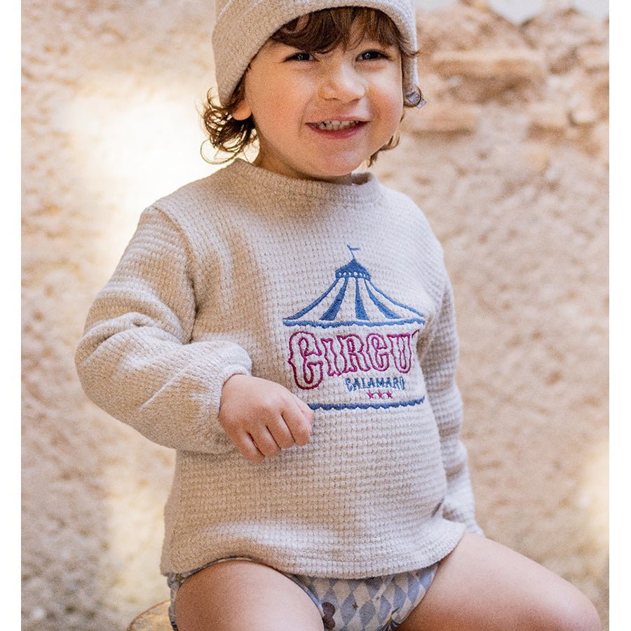 Conjunto Bebé Pololo Mistral azul Calamaro - Nanetes