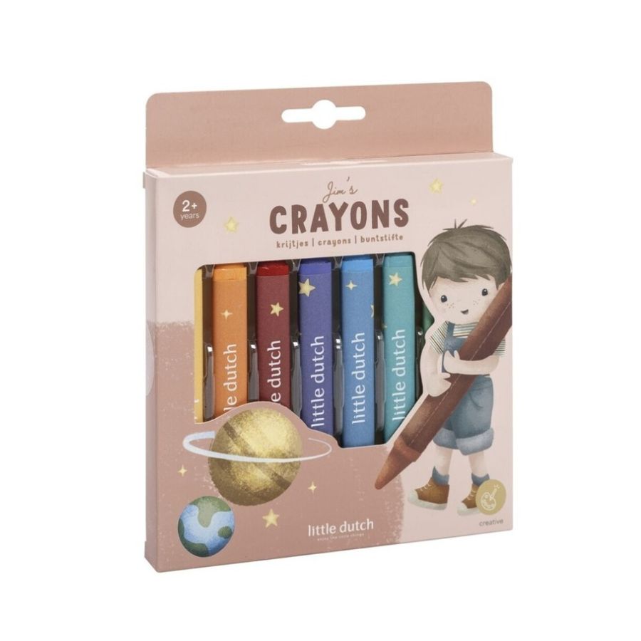 Caja 8 crayones Jim Little Dutch - Nanetes