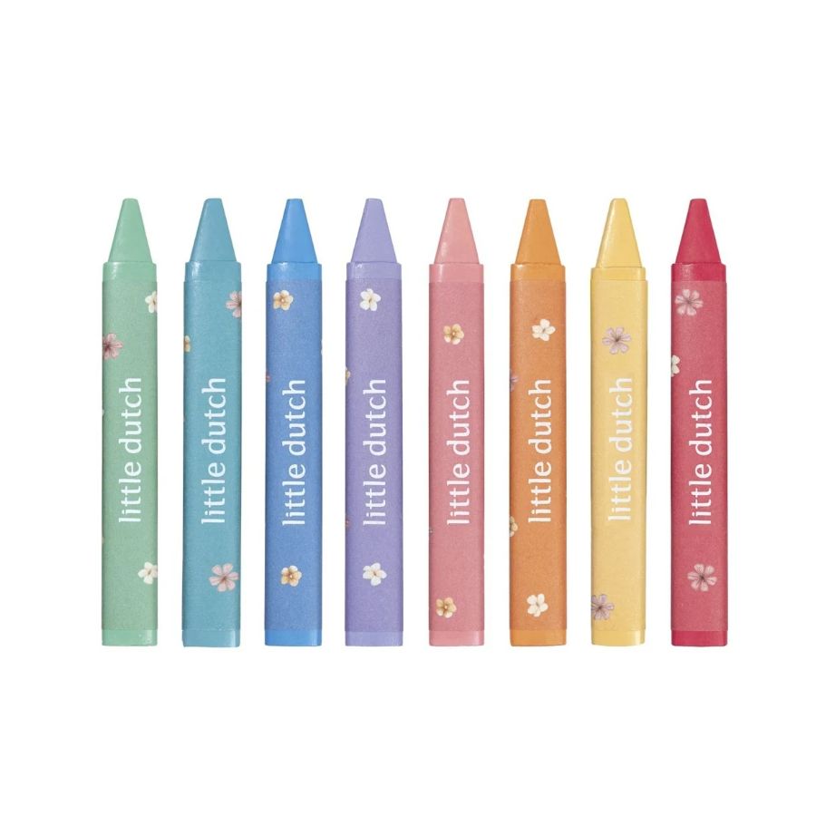 Caja 8 crayones Rosa Little Dutch - Nanetes