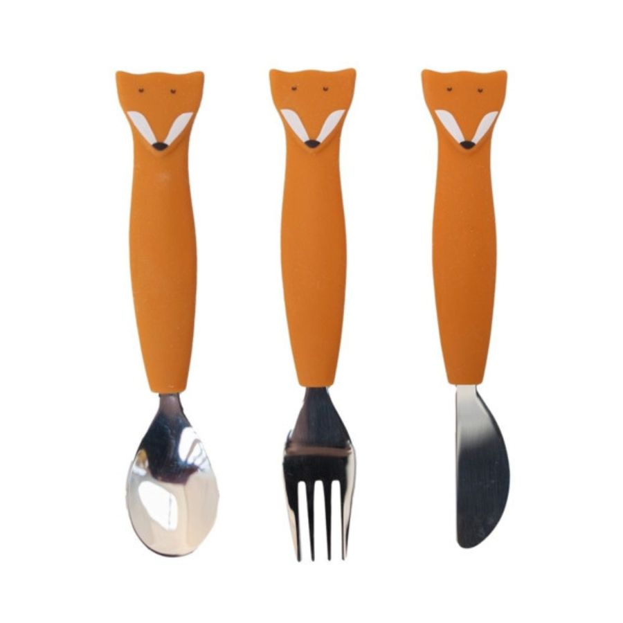 Pack x3 Cubiertos infantiles Fox Trixie