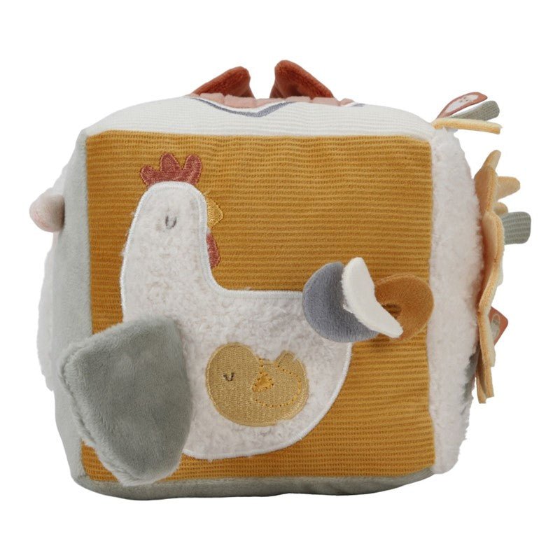 Cubo peluche actividades Granja Little Duch - Nanetes